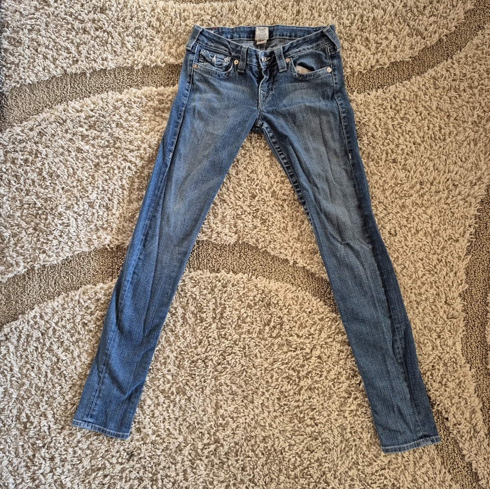True Religion  Jeans Skinny Women Size 29 Dark Wash
